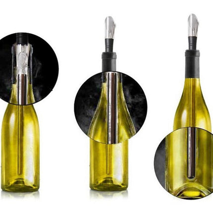 New Wine Chiller Stainless Steel Red Wine Cooling Popsicle Maker Quick Freeze