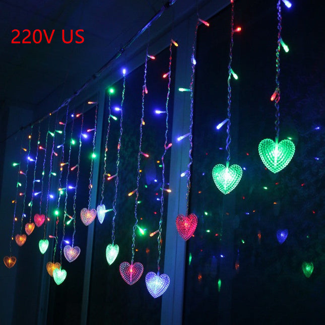 Romantic Decoration Ice Bar Color Lamp LED Curtain Decoration