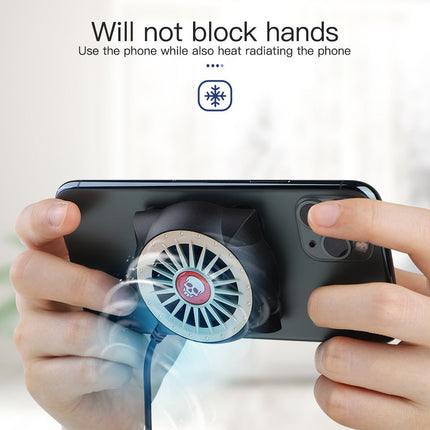 Mobile Game Cooling Artifact Suction Cup Fan