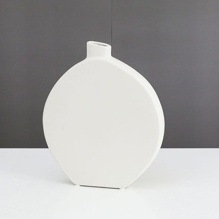 New Chinese White Ceramic Vase Home Model Room