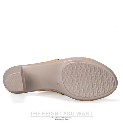 Fashion Sandals Plus Size Ladies Slippers