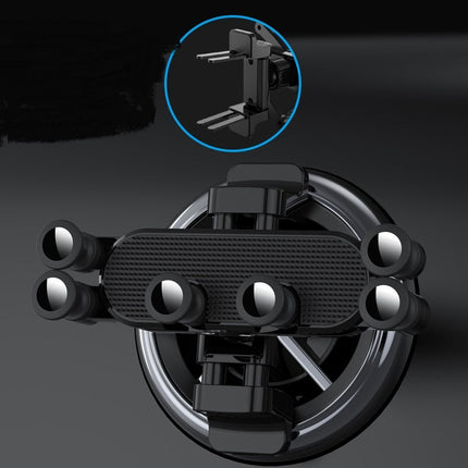 Multifunctional Round Air Outlet Car Phone Holder Bracket