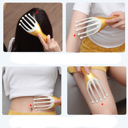 Massage Ball Hair Comb Scratching Artifact Head Massager Comb Scalp Massage