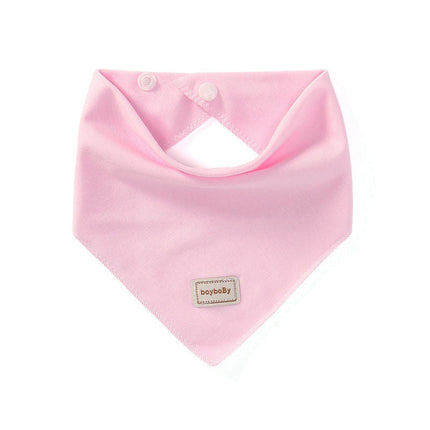 Cute Kids Hat Cap with Bibs Candy Solid Colors Boys Girls Baby Beanies Hats Cotton Born Baby Hat