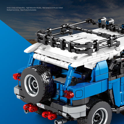 Building Block Off-road Vehicle Model Toy