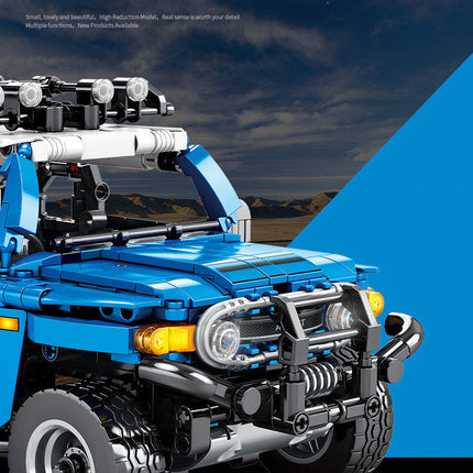 Building Block Off-road Vehicle Model Toy