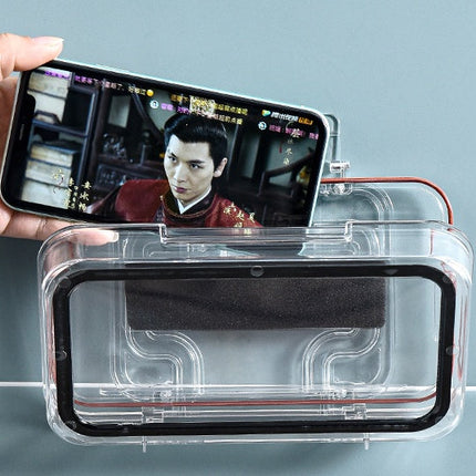 BathroomMobile Phone Box WaterproofStand Toilet Storage Artifact Toilet Bath Rack Kitchen Chase Drama Watching TV