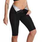 High waist buttoned shorts / XS
