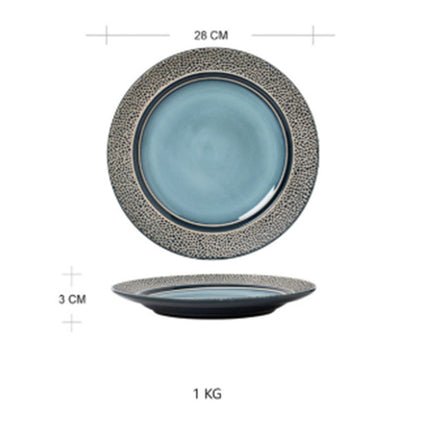 Ceramic Plate Dish Plate Microwave Oven Tableware