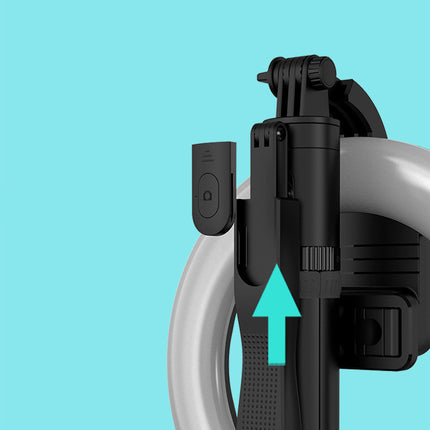 Compatible with Apple, Integrated Headlight, Bluetooth Tripod, Rechargeable Light, Selfie Stick Set, Live Light