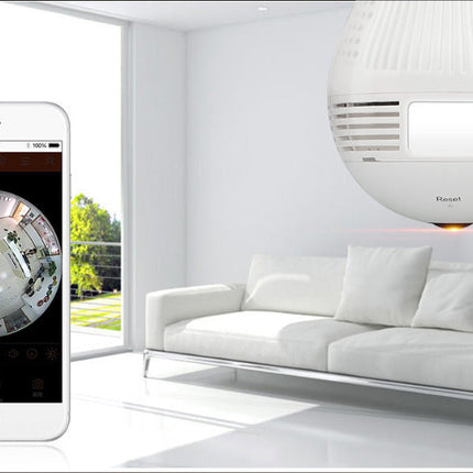 Bulb Camera Lcsee Cctv Security Ip Wireles VR 360 Cameras