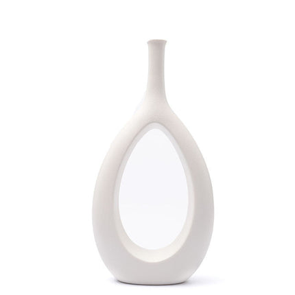 Living Room Art Vase Flower Ceramics Nordic Creative Minimalist TV Cabinet Porch Model Room Decoration Ornaments