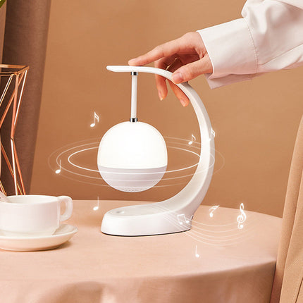 Creative bluetooth audio led night light smart music table lamp year of the ox gift child girlfriend birthday gift