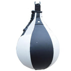 Pear shaped black and white