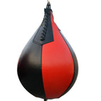 Pear shaped red and black