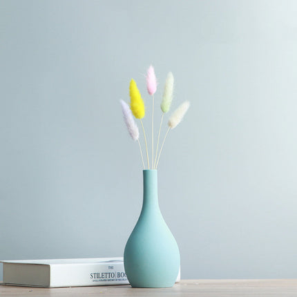 Creative Dry Vase Nordic Decoration Living Room Flower Arrangement Ceramic Small Vase Simple Modern Small Home Decoration