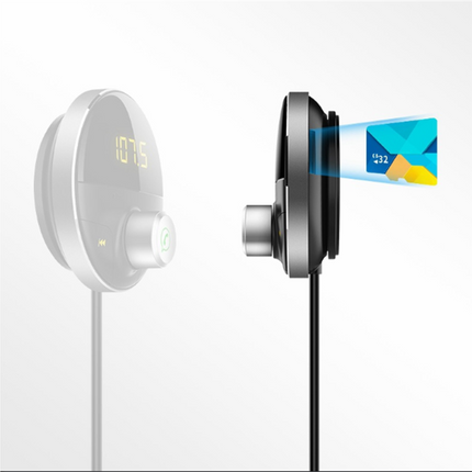 Car Bluetooth Mp3 Hands-free Phone Card FM Transmission Music Playback