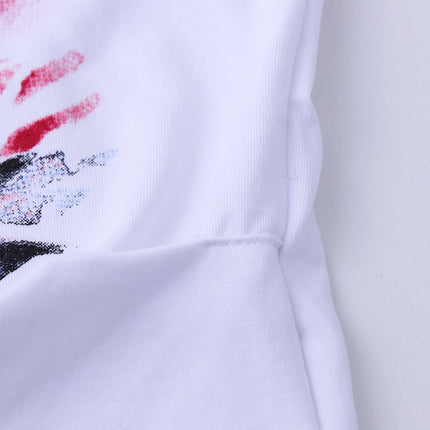 National Plus Size Cotton Short-sleeved T-shirt