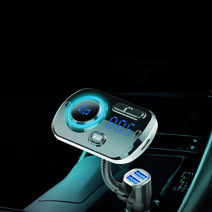 Car Mp3 Bluetooth Player Bc49Aq Bluetooth 5.0 Lossless Music Atmosphere Light Car Bluetooth Mp3