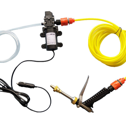 Bronze Gun Car Washing Device 12V Water Pump