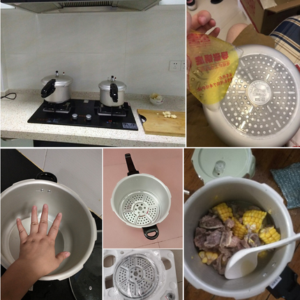 New Stainless steel with a blast-resistant feature Pressure Cooker