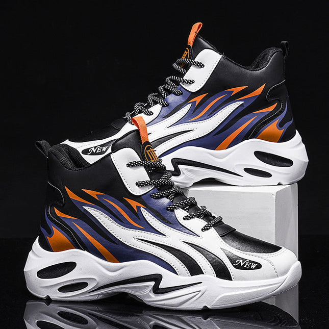 New Sports Shoes High Top Lightweight Casual Men's Shoes