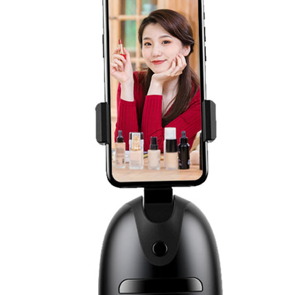 Mobile Phone Live 360-degree Follow-up Face Recognition Camera Vlog Comes With Fill Light AI Smart Cross-border