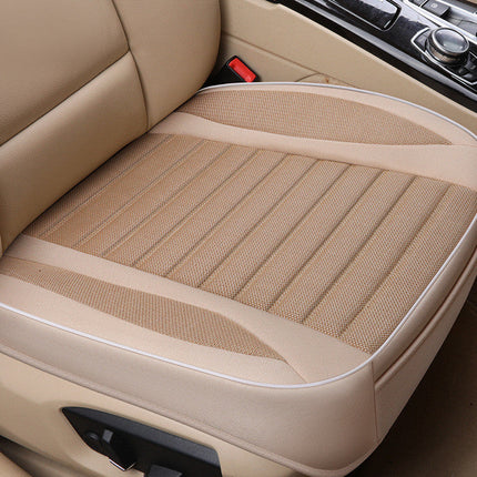 Car Seat Cover,Flax Cushion Seasons Universal Breathable For Most Four-Door Sedan&SUV Ultra-Luxury Car Seat Protection