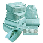 Bright blue / 8 piece set