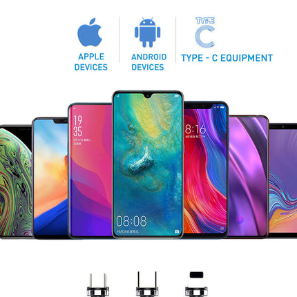 Compatible with Apple , Creative Magnetic Power Bank Mobile Power Mini Portable Emergency Three-in-one Plug Gift