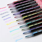 12 color double line outline p / 12 color suit