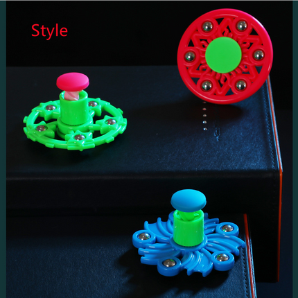 Educational Toys, Hand Pat, Press The Top, Fingertips, Fingers To Rotate The Top