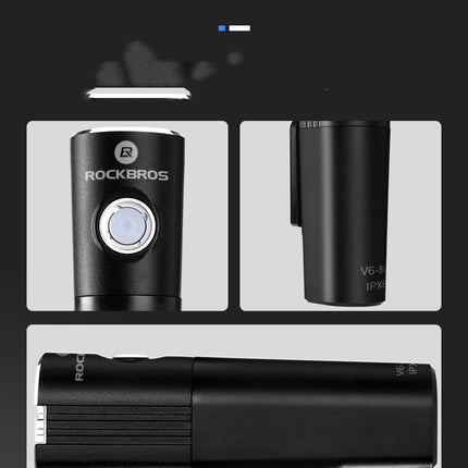 Bicycle Light Front Light Night Riding Rechargeable Glare Flashlight Mountain Road Bike Riding Equipment