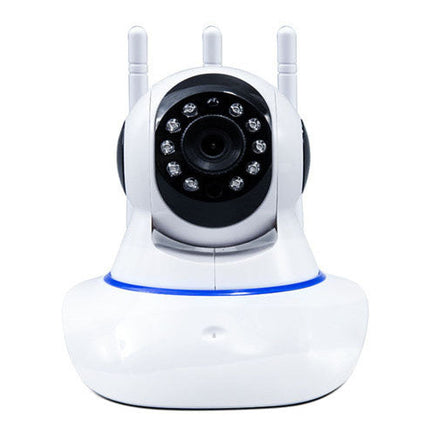 Intelligent Rotary Head Shaker Wifi Remote Wireless Network Three Antenna Camera Home Monitoring Hd Night Vision