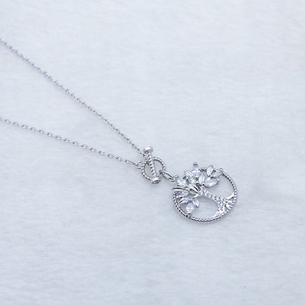 World Tree Clavicle Necklace Female Jewelry