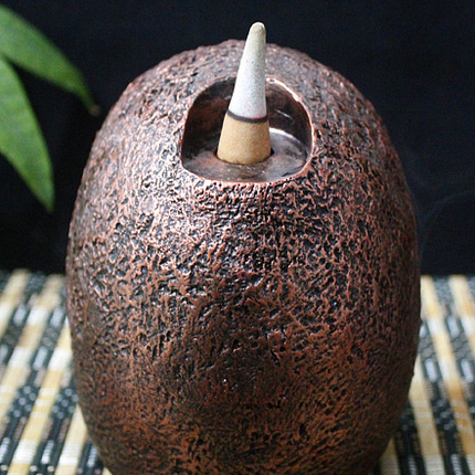 Qianlong Smoke Backflow Tower Incense Burner Personalized Tea Ceremony Supplies