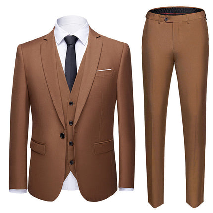 PURPLE Men's Business Suits FORMAL OCCASSION Dress Suit Set