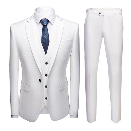 PURPLE Men's Business Suits FORMAL OCCASSION Dress Suit Set