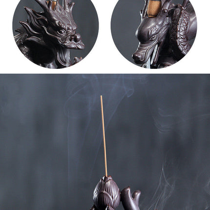 Creative Back Flow Incense Burner Smoke Will Back Flow Buddhist Supplies Incense Burner Creative Gifts