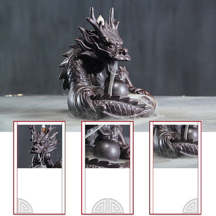 Creative Back Flow Incense Burner Smoke Will Back Flow Buddhist Supplies Incense Burner Creative Gifts