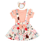 Three piece Bunny Strap Skirt / 100cm