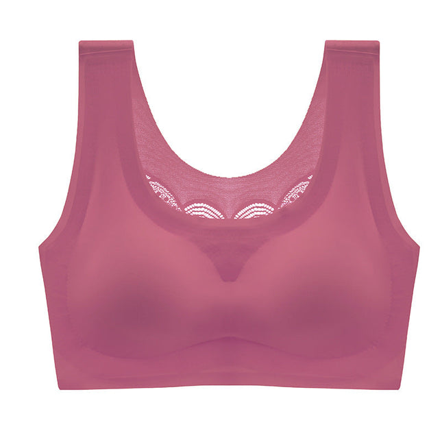 Women'S Plus Size Vest Style No Steel Ring Bra
