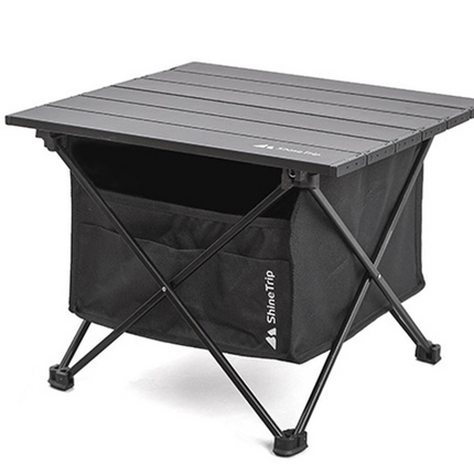 Folding Table And Chair Outdoor Portable Light Picnic Table And Chair Self Driving Outdoor Aluminum Alloy Car Camping Table