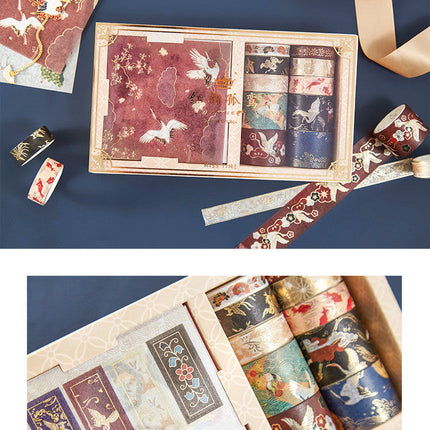 Tape Sticker Gift Box 10X10 Heming Star Series 4 Styles