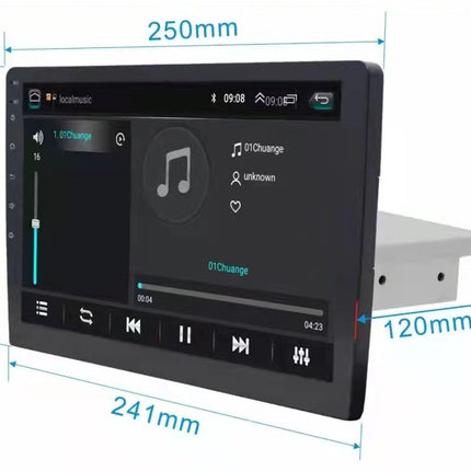 New Large Lcd Rotating Screen Car Navigator