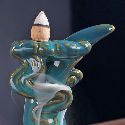 Cloud Chasing Moon Incense Taoist Smoke Black Incense Burner
