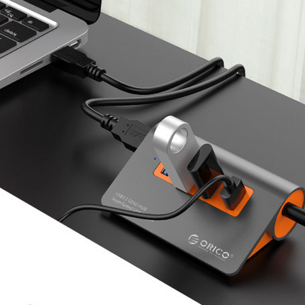 Laptop Hub Hub With Power One Drag Quad