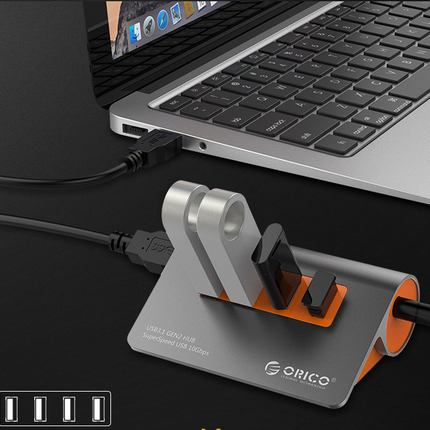 Laptop Hub Hub With Power One Drag Quad