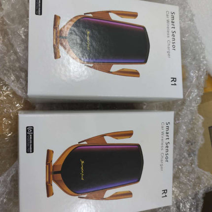 Magic Clip R1 Automatic Car Mobile Phone Holder Wireless Charger