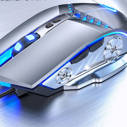 Silver Eagle G3Pro Gaming Mechanical Mouse Wired Silent Game Usb External Amazon Cross-Border Manufacturer Wholesale
